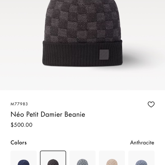 Louis Vuitton Men’s Beanie – One Size, Grey - Picture 3 of 3